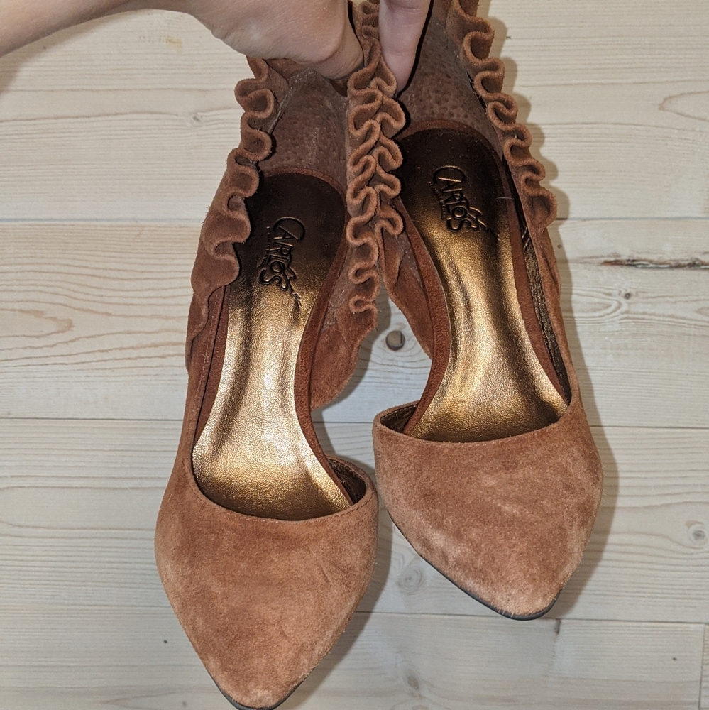 Carlos by Carlos Santana Suede Pumps